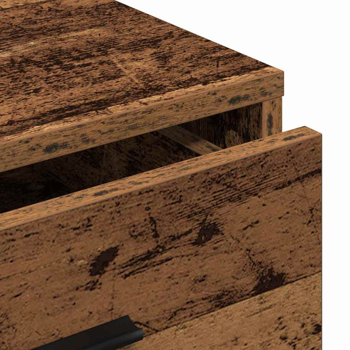 Bufet cu sertar Lemn vechi 40 x 41 x 75 cm Lemn compozit - WALTI WALTI