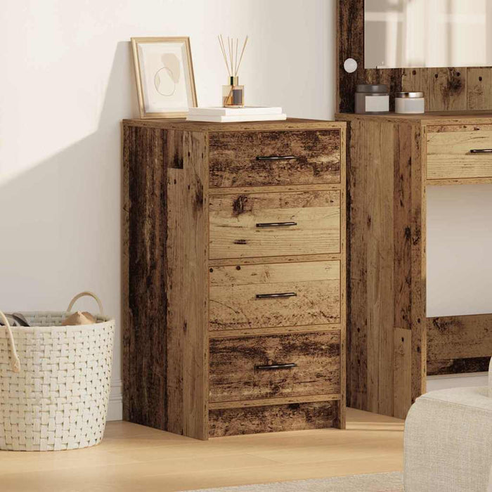 Bufet cu sertar Lemn vechi 40 x 41 x 75 cm Lemn compozit - WALTI WALTI