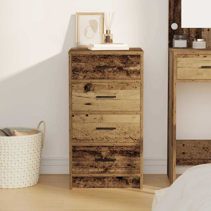 Bufet cu sertar Lemn vechi 40 x 41 x 75 cm Lemn compozit - WALTI WALTI