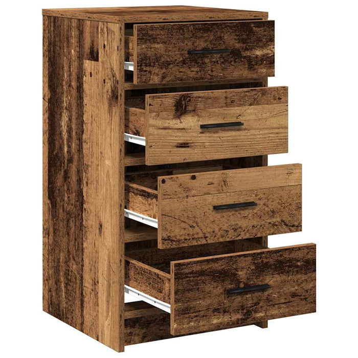 Bufet cu sertar Lemn vechi 40 x 41 x 75 cm Lemn compozit - WALTI WALTI