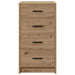 Bufet cu sertar stejar artizanal 40 x 41 x 75 cm Lemn compozit - WALTI WALTI