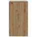 Bufet cu sertar stejar artizanal 40 x 41 x 75 cm Lemn compozit - WALTI WALTI