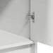 Bufet cu sertar Alb 40 x 40.5 x 75 cm Lemn compozit - WALTI WALTI