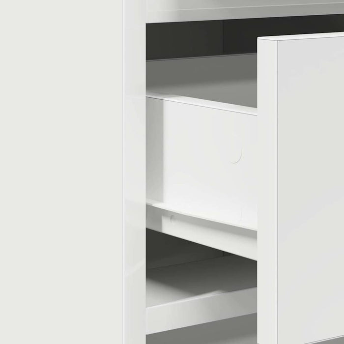 Bufet cu sertar Alb 40 x 40.5 x 75 cm Lemn compozit - WALTI WALTI