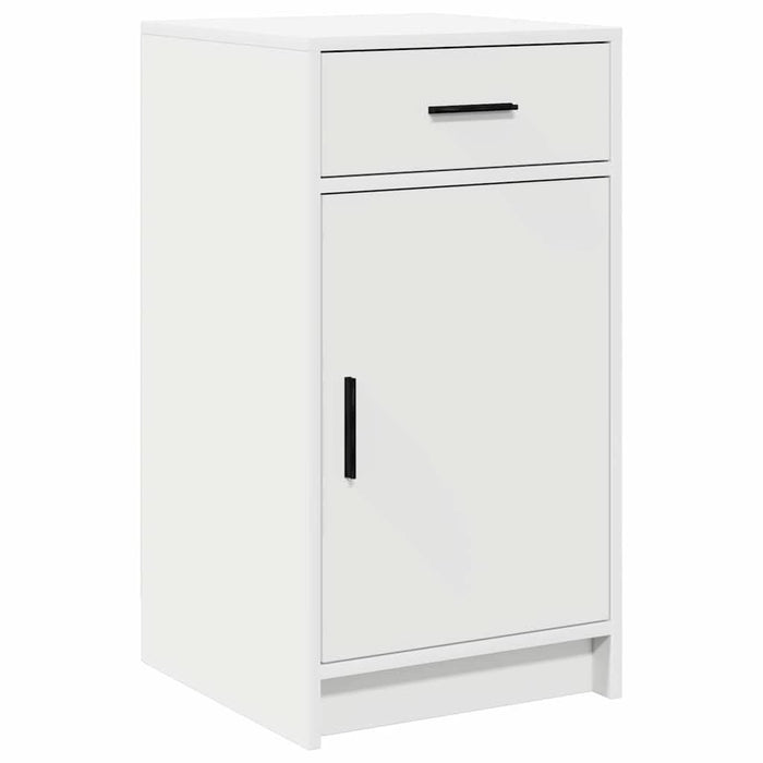 Bufet cu sertar Alb 40 x 40.5 x 75 cm Lemn compozit - WALTI WALTI