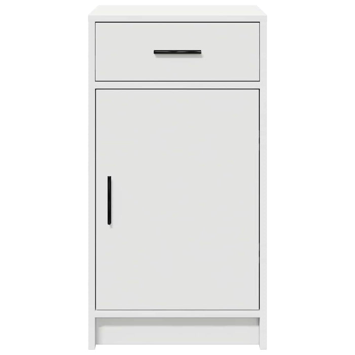 Bufet cu sertar Alb 40 x 40.5 x 75 cm Lemn compozit - WALTI WALTI