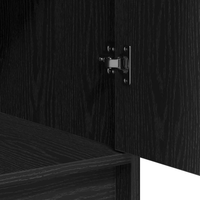 Bufet cu sertar Stejar negru 40 x 40.5 x 75 cm Lemn compozit - WALTI WALTI