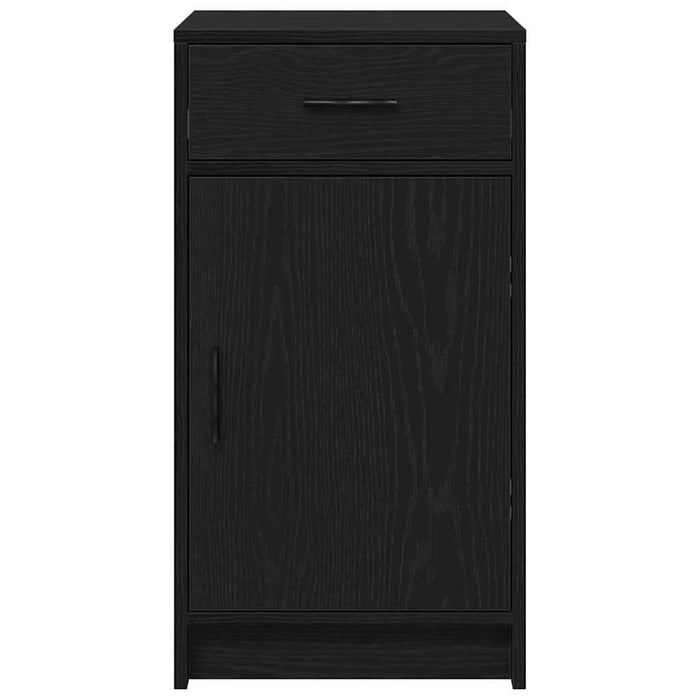 Bufet cu sertar Stejar negru 40 x 40.5 x 75 cm Lemn compozit - WALTI WALTI