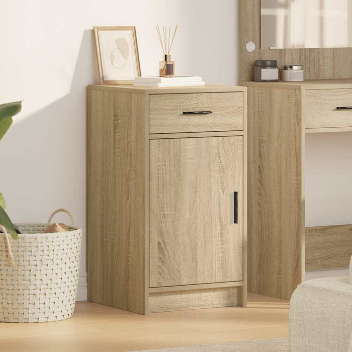 Bufet cu sertar Stejar Sonoma 40 x 40.5 x 75 cm Lemn compozit - WALTI WALTI