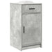 Bufet cu sertar Gri beton 40 x 40.5 x 75 cm Lemn compozit - WALTI WALTI