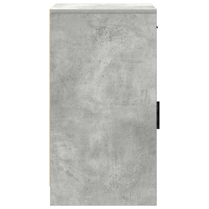 Bufet cu sertar Gri beton 40 x 40.5 x 75 cm Lemn compozit - WALTI WALTI
