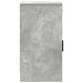 Bufet cu sertar Gri beton 40 x 40.5 x 75 cm Lemn compozit - WALTI WALTI