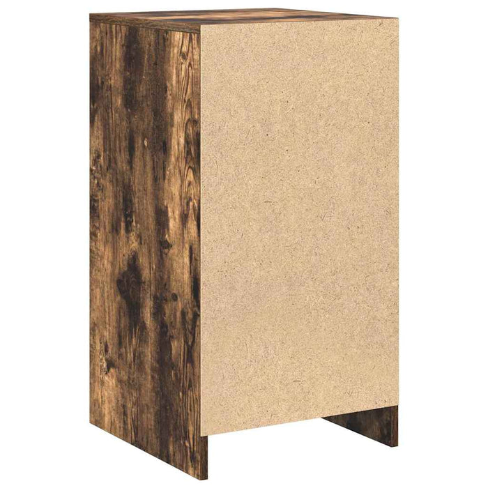 Bufet cu sertar Stejar afumat 40 x 40.5 x 75 cm Lemn compozit - WALTI WALTI
