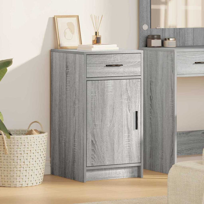 Bufet cu sertar sonoma gri 40 x 40.5 x 75 cm Lemn compozit - WALTI WALTI