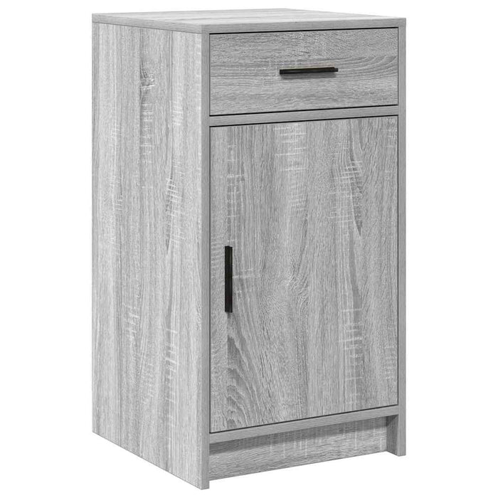 Bufet cu sertar sonoma gri 40 x 40.5 x 75 cm Lemn compozit - WALTI WALTI
