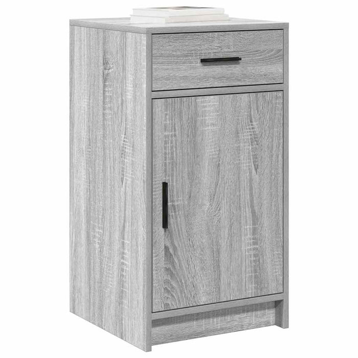 Bufet cu sertar sonoma gri 40 x 40.5 x 75 cm Lemn compozit - WALTI WALTI