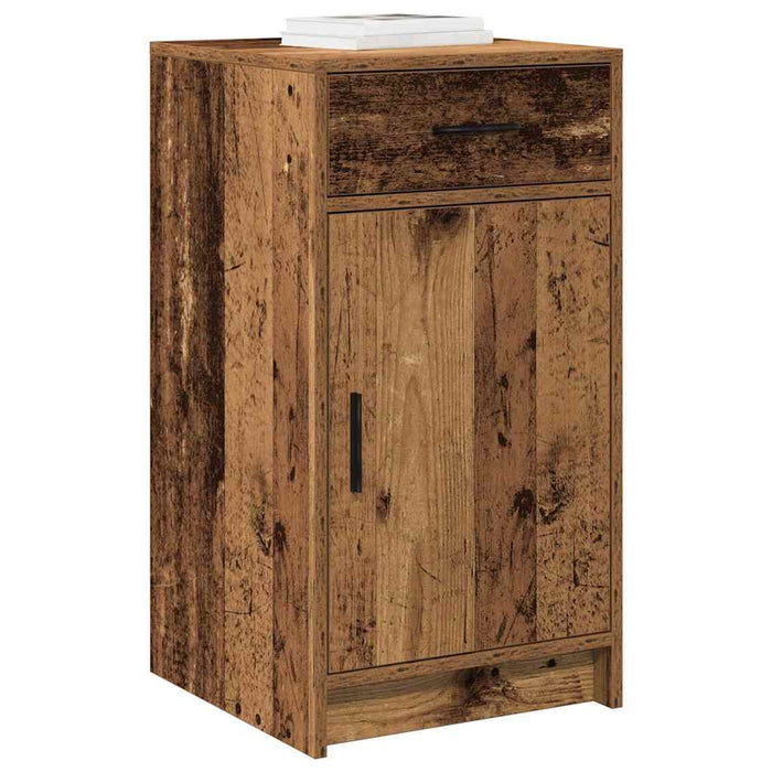 Bufet cu sertar Lemn vechi 40 x 40.5 x 75 cm Lemn compozit - WALTI WALTI