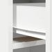 Bufet cu sertar Alb 40 x 40,5 x 135 cm Lemn compozit - WALTI WALTI