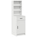 Bufet cu sertar Alb 40 x 40,5 x 135 cm Lemn compozit - WALTI WALTI