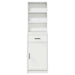 Bufet cu sertar Alb 40 x 40,5 x 135 cm Lemn compozit - WALTI WALTI