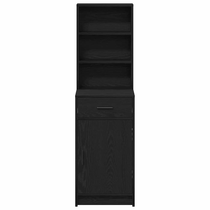 Bufet cu sertar Stejar Negru 40 x 40,5 x 135 cm Lemn compozit - WALTI WALTI