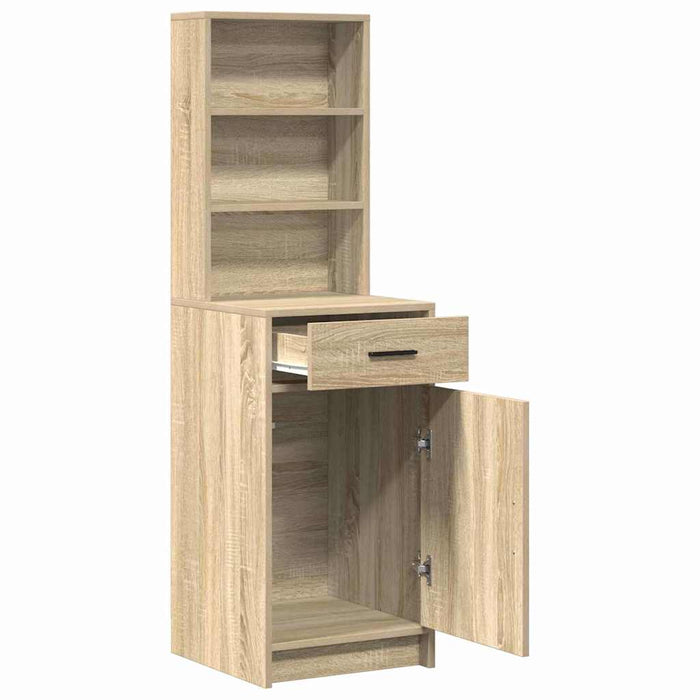 Bufet cu sertar Stejar Sonoma 40 x 40,5 x 135 cm Lemn compozit - WALTI WALTI