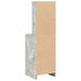 Bufet cu sertar Gri din beton 40 x 40,5 x 135 cm Lemn compozit - WALTI WALTI