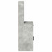 Bufet cu sertar Gri din beton 40 x 40,5 x 135 cm Lemn compozit - WALTI WALTI