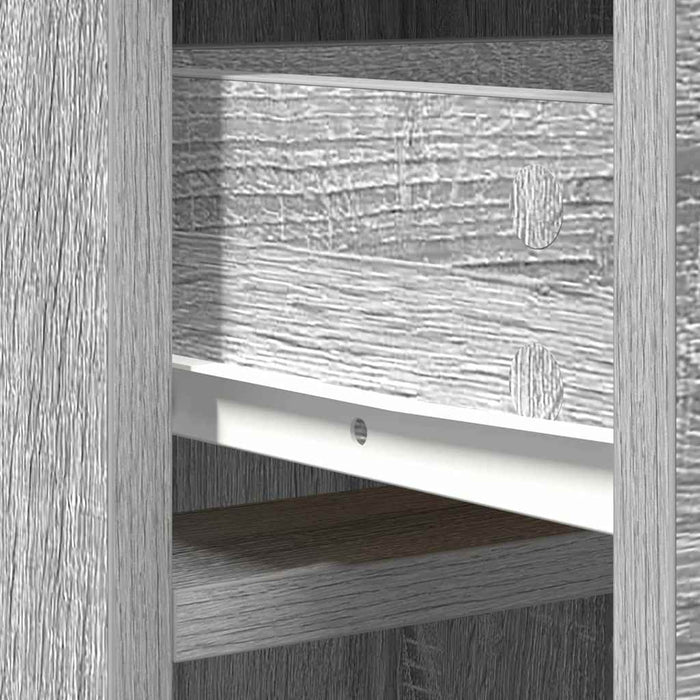 Bufet cu sertar Gri Sonoma 40 x 40,5 x 135 cm Lemn compozit - WALTI WALTI