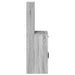 Bufet cu sertar Gri Sonoma 40 x 40,5 x 135 cm Lemn compozit - WALTI WALTI