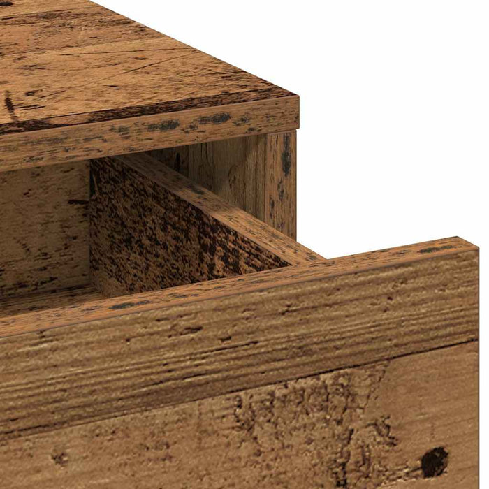 Bufet cu sertar Lemn vechi 40 x 40,5 x 135 cm Lemn compozit - WALTI WALTI