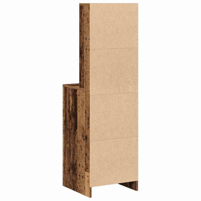Bufet cu sertar Lemn vechi 40 x 40,5 x 135 cm Lemn compozit - WALTI WALTI
