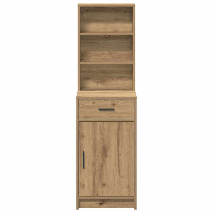 Bufet cu sertar Stejar Artizanal 41 x 40 x 135 cm Lemn compozit - WALTI WALTI