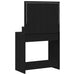 Masă de Machiaj Stejar Negru 79 x 41 x 135 cm Lemn compozit - WALTI WALTI