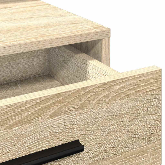 Masă de Machiaj Stejar Sonoma 79 x 41 x 135 cm Lemn compozit - WALTI WALTI