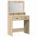 Masă de Machiaj Stejar Sonoma 79 x 41 x 135 cm Lemn compozit - WALTI WALTI