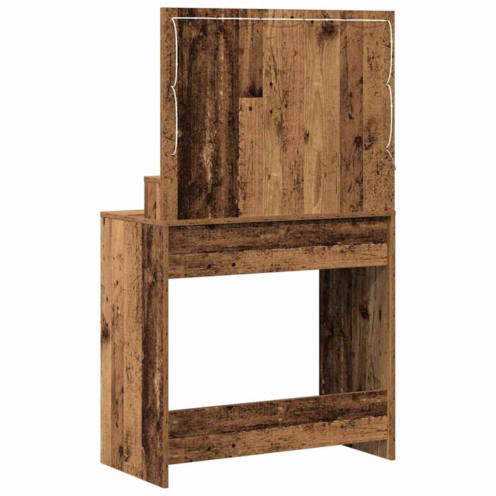 Masă de Machiaj Lemn vechi 79 x 41 x 135 cm Lemn compozit - WALTI WALTI
