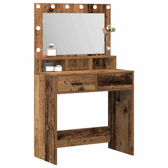 Masă de Machiaj Lemn vechi 79 x 41 x 135 cm Lemn compozit - WALTI WALTI