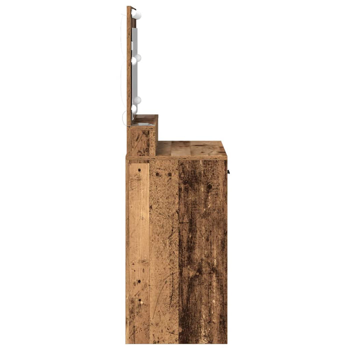 Masă de Machiaj Lemn vechi 79 x 41 x 135 cm Lemn compozit - WALTI WALTI