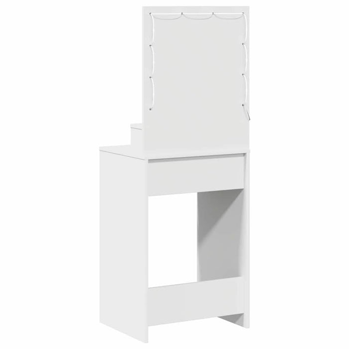 Masă de Machiaj cu sertar Alb 50 x 41 x 135 cm Lemn compozit - WALTI WALTI