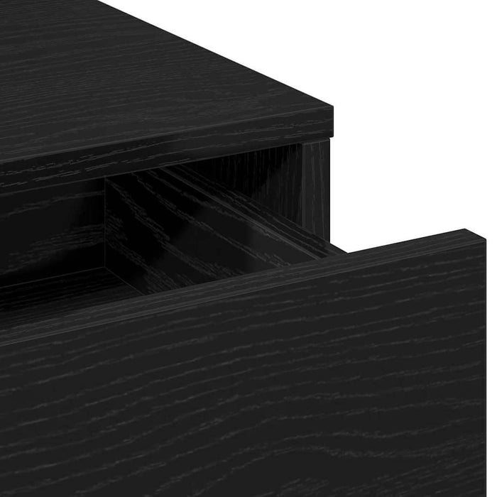 Masă de Machiaj Stejar Negru 50 x 41 x 135 cm Lemn compozit - WALTI WALTI