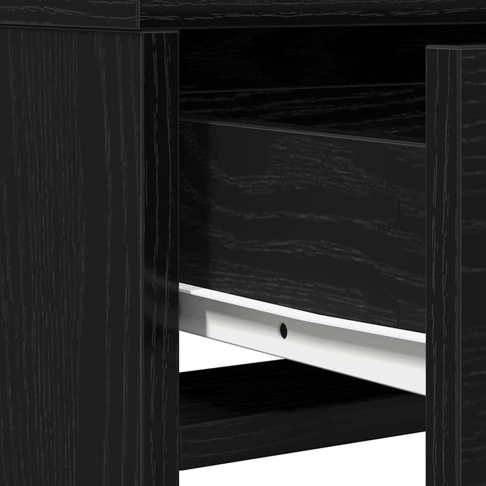 Masă de Machiaj Stejar Negru 50 x 41 x 135 cm Lemn compozit - WALTI WALTI