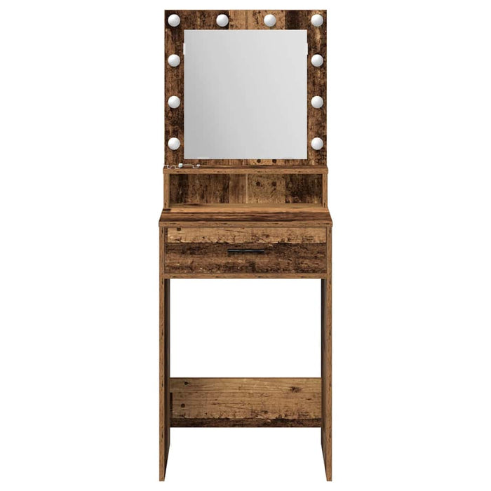Masă de Machiaj Lemn vechi 50 x 41 x 135 cm Lemn compozit - WALTI WALTI