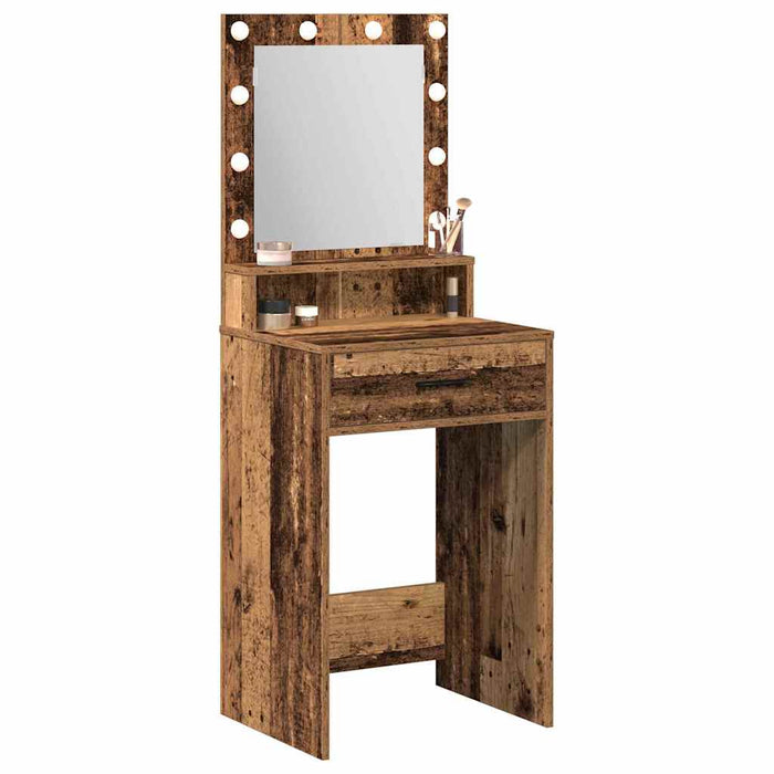Masă de Machiaj Lemn vechi 50 x 41 x 135 cm Lemn compozit - WALTI WALTI