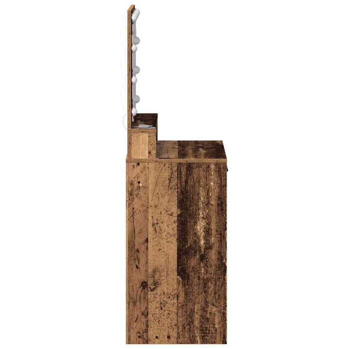 Masă de Machiaj Lemn vechi 50 x 41 x 135 cm Lemn compozit - WALTI WALTI