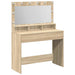 Masă de Machiaj Stejar Sonoma 100 x 41 x 135 cm Lemn compozit - WALTI WALTI