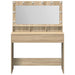 Masă de Machiaj Stejar Sonoma 100 x 41 x 135 cm Lemn compozit - WALTI WALTI
