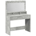 Masă de Machiaj Gri din beton 100 x 41 x 135 cm Lemn compozit - WALTI WALTI