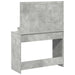 Masă de Machiaj Gri din beton 100 x 41 x 135 cm Lemn compozit - WALTI WALTI