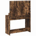 Masă de Machiaj Stejar fumuriu 100 x 41 x 135 cm Lemn compozit - WALTI WALTI